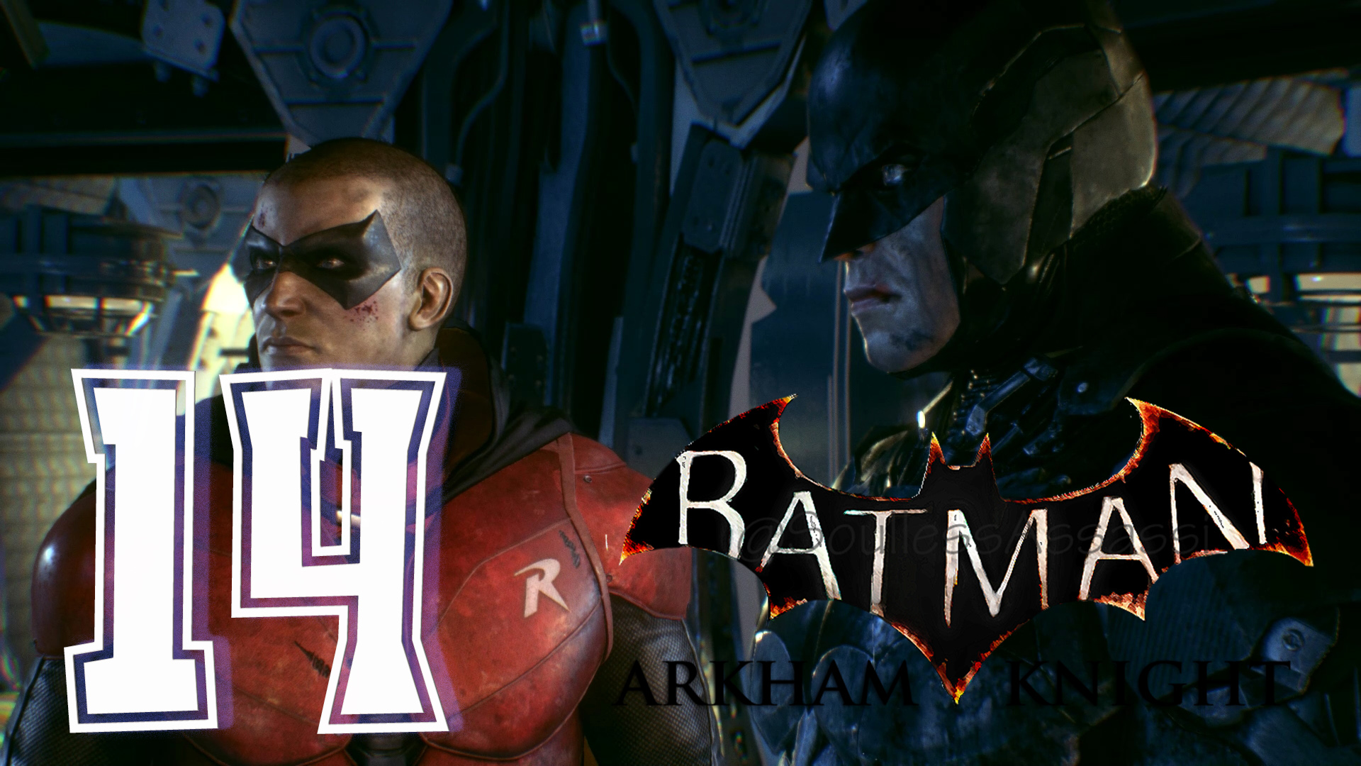 Прохождение Batman Arkham Knight. часть 14. Шквальный ливень.mp4