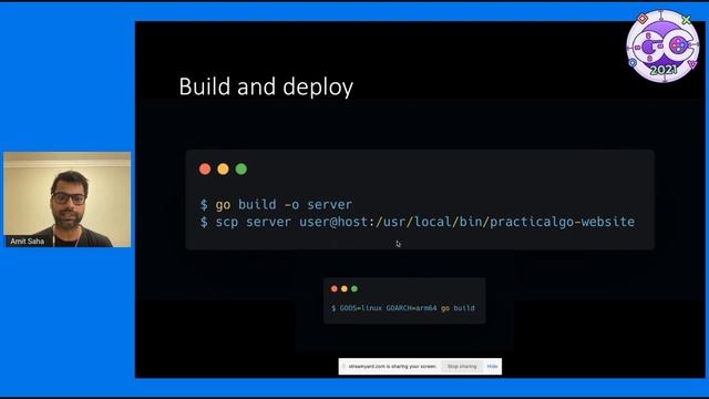GopherCon 2021: Amit Saha - Hugo + go:embed = Your Website as an Executable смотреть онлайн