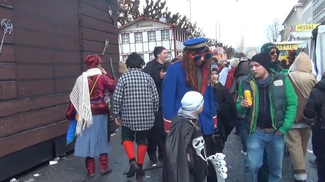 Карнавалы-2014. 2.Люцерн. Праздник Фаснахт. Начало. смотреть онлайн