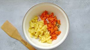 Салат Оливье с маринованными грибами