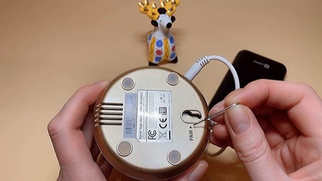 Соединение (сопряжение) камеры и монитора видеоняни Ramili Baby RV1500.