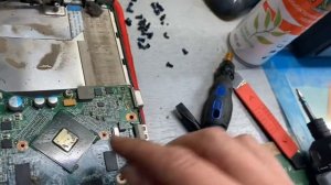 Ремонт вентилятора в ноутбуке