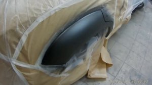 Нанесение лака на кузовную деталь авто. Часть 3.