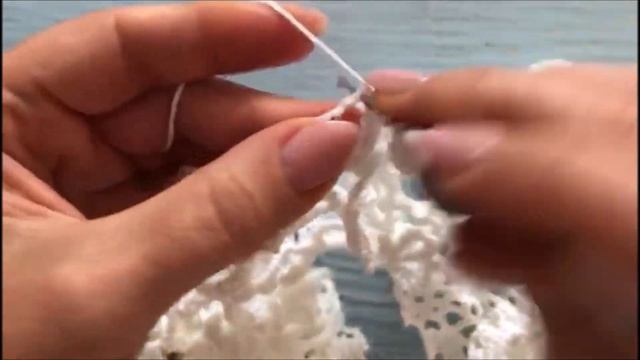 Белое ажурное платье ( часть 2 ) Part 2