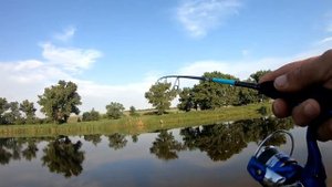 ЛОВЛЯ ОКУНЯ НА СПИННИНГ Crazy Fish Inspire НА ОТВОДНОЙ ПОВОДОК