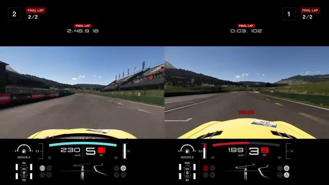 Gran Turismo split screen смотреть онлайн