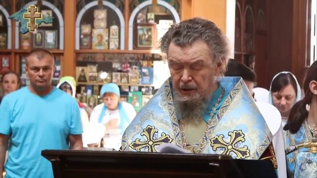 Молебное пение с акафистом Пресвятой Богородицы именуемой "Почаевская" смотреть онлайн