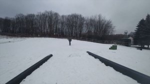 Трюки на самокате ДЛЯ СНЕГА, сноускут Eretic в действии