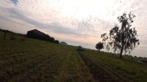 испытываем свою новую картофелекопалку