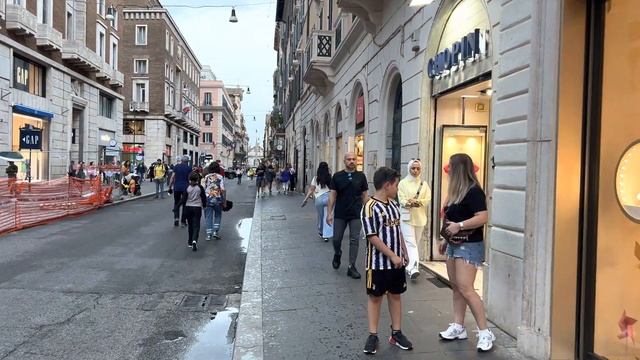 Via del Corso. Rome, Italy смотреть онлайн