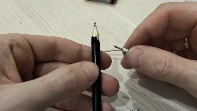 Простой вариант паяльника из карандаша