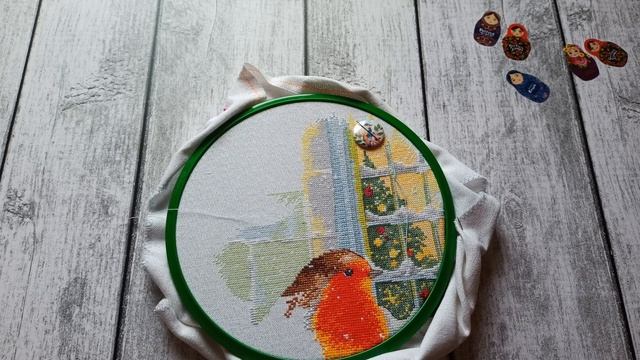 13 Акварельно - рукодельный дневник 7-14 февраля / вышивка / Рыжий котенок / Финиш / смотреть онлайн