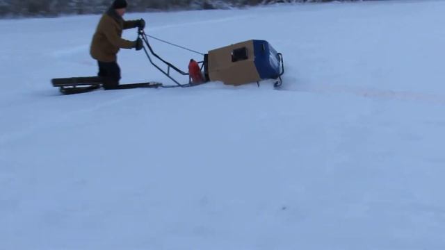 Мотобукс МУЖИК. Разворот по пухляку смотреть онлайн