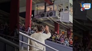 Shah Rukh Khan In Kolkata Watching KKR Match | SRK Dabbang Entry With VVIP Protocol