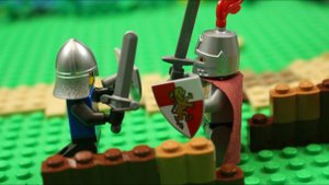 Lego - The Siege of Camelot - Lego Castle Stop Motion - Part 1