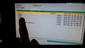 Перенос программ на FANUC/USB