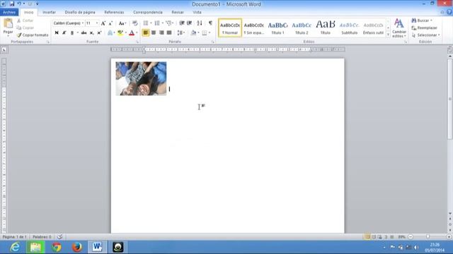 ¿Cómo Insertar Imagen y capturar Pantalla en Word 2010 смотреть онлайн