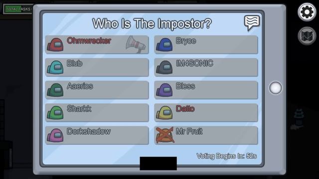 Among Us... but I'm the world's greatest IMPOSTER?! 😂 with Mr Fruit & Crew смотреть онлайн