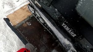 Перевозка снегохода на прицепе УНИВЕРСАЛ А5 ч. 2