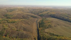 Панорама с квадрокоптера, Сакмара, Яманташ.