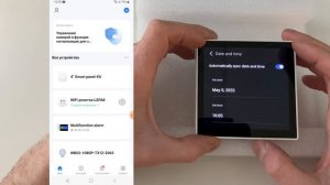 Подключение и обзор меню сенсорной панели управления умным домом Ps-Link T6E