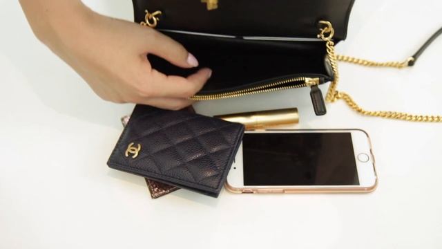 WHAT FITS INSIDE & 4 OUTFIT STYLING IDEAS - SAINT LAURENT KATE BAG смотреть онлайн