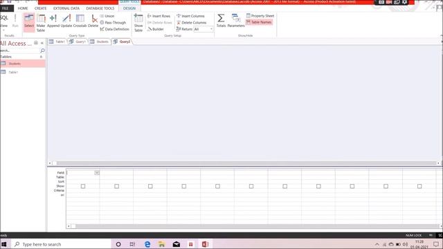 Create, Insert, Update through SQL Code in MS Access Database смотреть онлайн