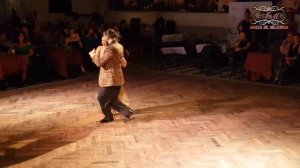 Espectacular! Celina Rotundo, Hugo Patyn, Tango dance, milonga Parakultural, Salón Canning