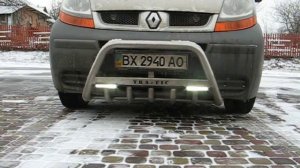 Сигналы PIAA 330Hz + 400Hz на Рено Трафик