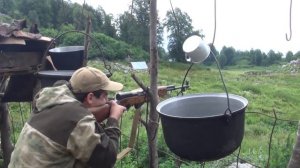 Ажвепшаа. Охота в горах на серну и на лесном массиве на косулю