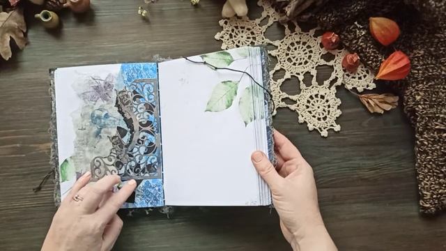 #скрапбукинг обзор блокнота "Сердце волчицы'" смотреть онлайн