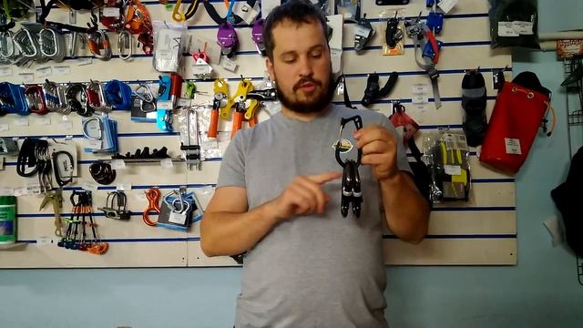 Вспомогательный карабин Caritool Petzl смотреть онлайн