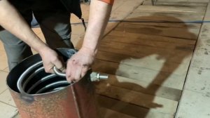 Изготовление теплообменника для твердотопливного котла