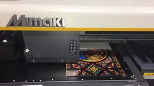 УФ печать витражей на акриле