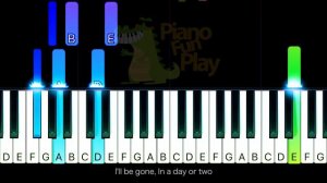 A-ha - Take On Me - EASY Piano CHORDS TUTORIAL by Piano Fun Play