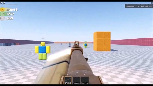 RATING THE SPAS-12! (ROBLOX GUN TESTING) смотреть онлайн