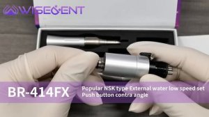 External Water Low Speed E-Generator Contra Angle Handpiece