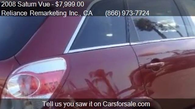 2008 Saturn Vue Red Line AWD 4dr SUV for sale in Ontario, CA смотреть онлайн