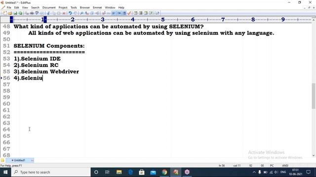 SELENIUM with JAVA tutorials || Demo - 1 || by Mr. Mahesh On 10-06-2021 @7AM IST
