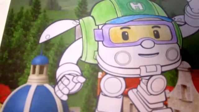 Robocar Poli Coloring Pages Раскраска Робокар Поли
