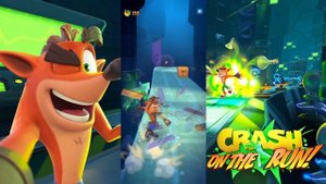 Crash Bandicoot: On The Run - The Lab Challenge (Gem Run Get to the end)