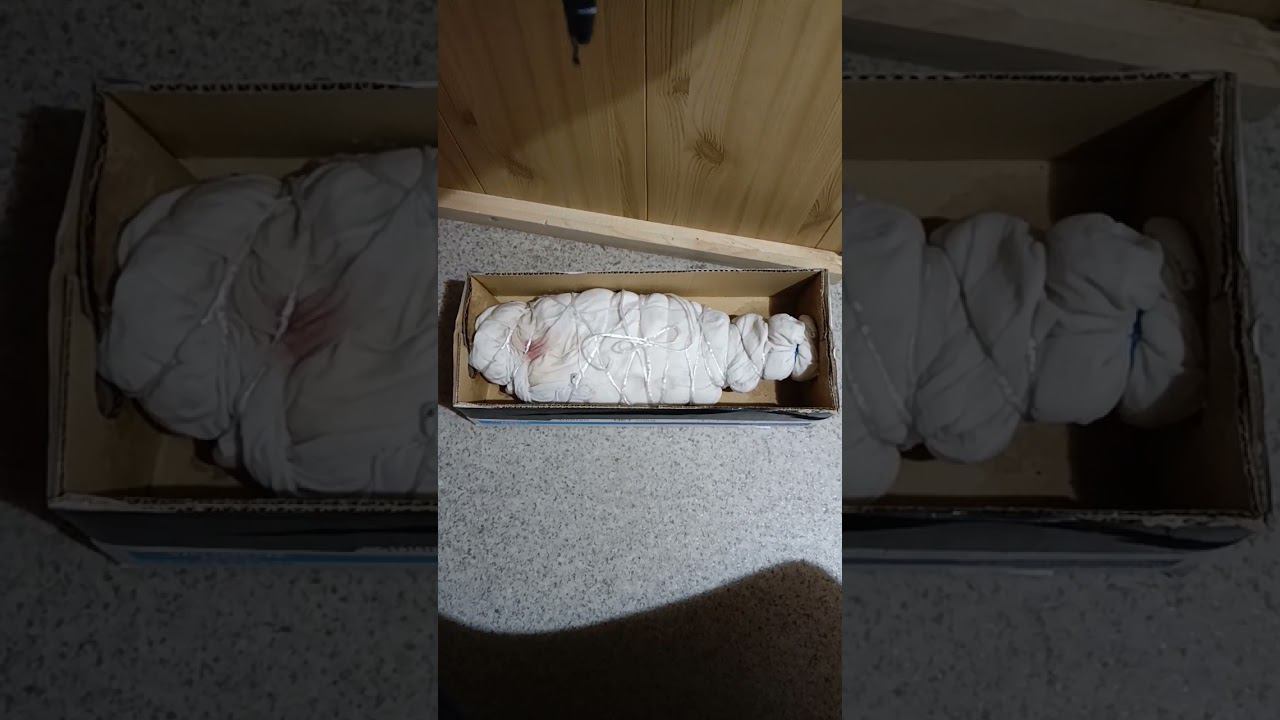 Пробую солить леща сухим посолом.