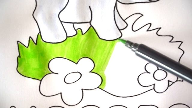 ?Раскрашиваем АЛФАВИТ |Как раскрасить Носорога | Изучаем букву Н | Познавайка ТВ ? смотреть онлайн