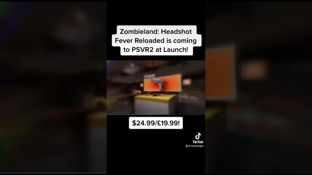 Zombieland Headshot Fever Reloaded is coming to #playstation #psvr2 #gaming #fyp #trending #zombie