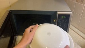 Приготовление баоцзы в микроволновке