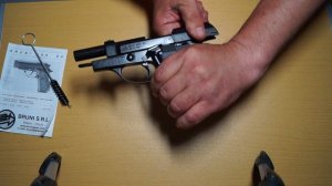Сигнальный пистолет "Беретта 84", СХП, 9 мм., (Beretta 84 BRUNI Italia)