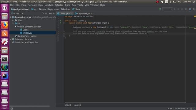 builder design pattern in java
