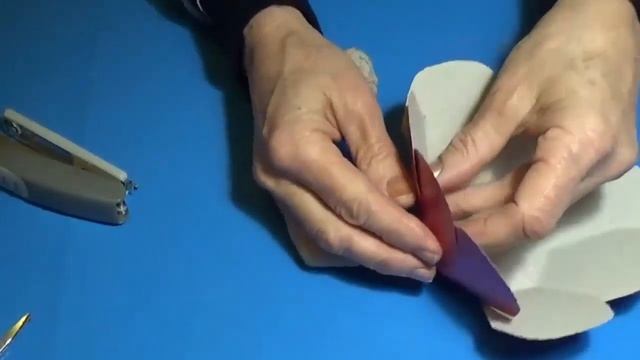 корзиночка из картона мастер класс