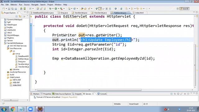 Class 53 | Advance Java Servlet 13