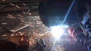 Сварка полуавтоматом без газа или без среды защитных газов.
